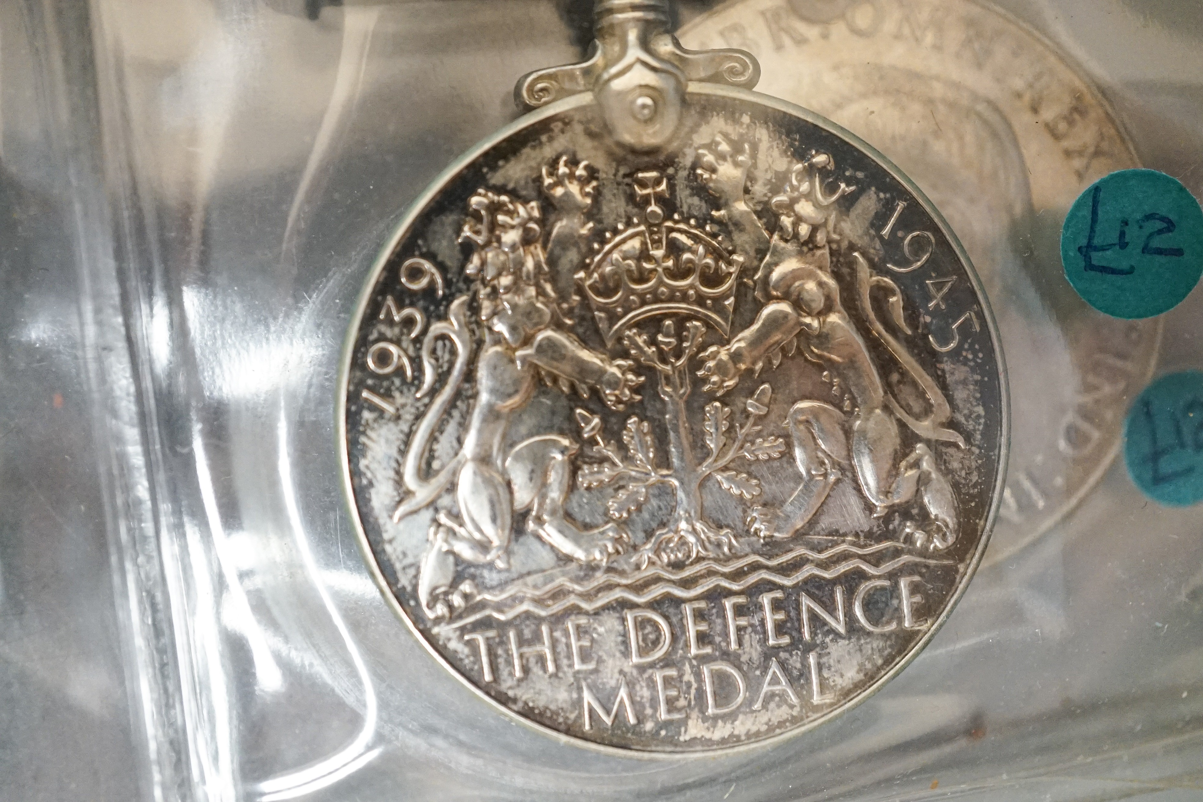 Fifteen unnamed WW2 medals to include Aircrew Europe star, 1939-1945 star (two), the Africa star, the Pacific, the Burma star, The Italy star (two), the Defence medal (two), France and Germany star, Canadian silver Defen